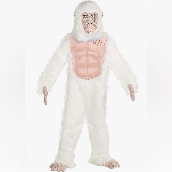 GEORGE Rampage the Movie Deluxe furry Halloween Costume Child Gorilla Monkey - Picture 1 of 8